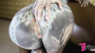 Tattooed TEEN Testing FUCK MACHINE with her ANAL - Fuck Machine, Gapes, Orgasm, Anal (goth, Punk, Al