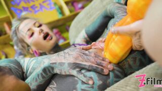 PUNK GIRLS get a Hard ANAL Fuck - Gape, Prolapse, ATOGM, Ass to Mouth, Big Dick