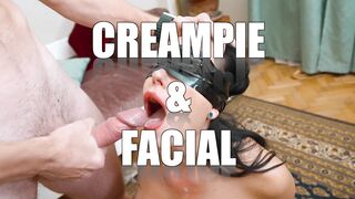 Step Mom didn't except Shares Bed at Night, but came Step Son and Fucked Hard her till Cum on Face