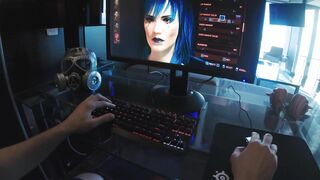 Brenna Sparks Cyberpunk Parody