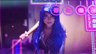 Brenna Sparks Cyberpunk Parody