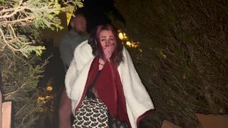 Goth Girl PUBLIC FUCKING at "the Shining" Stanley Hotel