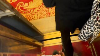 Goth Girl PUBLIC FUCKING at "the Shining" Stanley Hotel