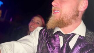 Goth Girl PUBLIC FUCKING at "the Shining" Stanley Hotel