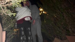 Goth Girl PUBLIC FUCKING at "the Shining" Stanley Hotel