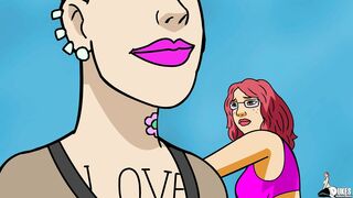 PAWG Stripper Gets in some Trouble in the back