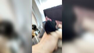 Goth Girl Takes it from the back