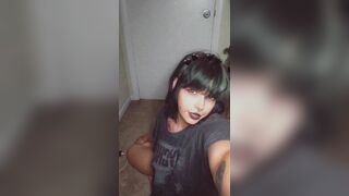 Chubby Goth Ass Shaking Compilation