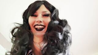 Goth Bully Crushes you with her Fat Farting Ass PREVIEW (Domination, POV, Face Farting)