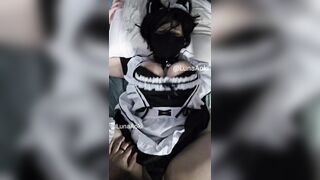 She's so Obedient that even let u Cum inside her Luna Aoki