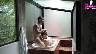 Fucking in the SPA with the Risk of getting Caught! - SammmNextDoor Date Night #29