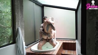 Fucking in the SPA with the Risk of getting Caught! - SammmNextDoor Date Night #29