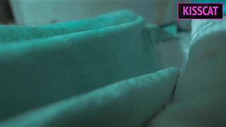 S2E3: Step Mom came from Party without Panties and Step Son Fucked her in Share Bed till Cum inside