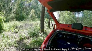 Sexy Hottie Fucks in the Woods - MarLyn Chenel