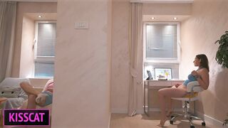 S2E1: Step Son came to Dad's Home, but didn't Expect new Hot Step Mom who used him in Share Bed