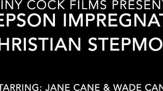 Stepson Impregnates Christian Stepmom - Jane Cane, Shiny Cock Films