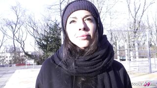 GERMAN SCOUT - Swiss Tattoo Model Lady Fiina Gets Fucked Dirty at her first Porn Casting