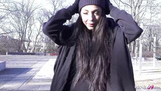 GERMAN SCOUT - Swiss Tattoo Model Lady Fiina Gets Fucked Dirty at her first Porn Casting