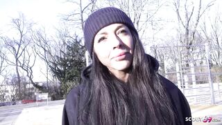 GERMAN SCOUT - Swiss Tattoo Model Lady Fiina Gets Fucked Dirty at her first Porn Casting