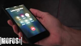 MOFOS - Cristal Caraballo Passionately Rubs Lotion all over her Body that makes Jesse Black Horny