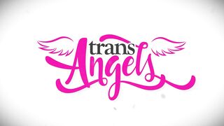 TRANSANGELS - Horny Babe Foxxy Shows Melanie Brooks how a Proper Fuck is done
