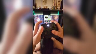 Goth GF Reporting for Booty while he Plays the new Call of Duty (BO6)