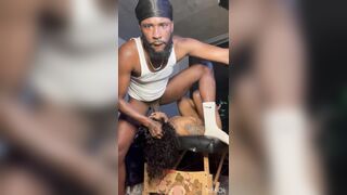 I tried to be a Masseuse but she kept Making my Dick Hard PART 1