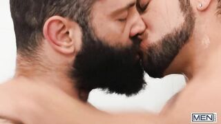 MEN - Markus Kage Gets Fucked with Dante Colle in the Shower before Nina Rox Joins for a 3some