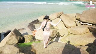 Hiking to a Nudiste Beach in Brazil - Outdoor Sex - SammmNextDoor Date Night #30