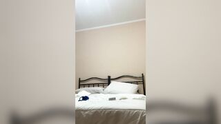 She Fuck herself with a Huge Dildo