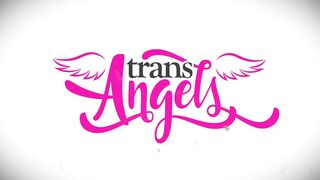 TRANS ANGELS - Satisfying her BF Bruce Huxley, Angellica Good Searches for Tony D'Angelo's Hard Cock