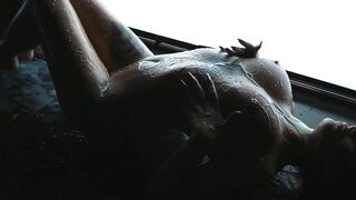 SANKTOR - TATTOOED MILF WITH NATURAL TITS MASTURBATES