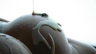 SANKTOR - TATTOOED MILF WITH NATURAL TITS MASTURBATES