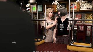Inked Goth Girl Surprises Bartender with a Fuck - Hellcat Lounge Scene 2