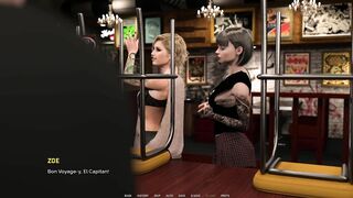 Inked Goth Girl Surprises Bartender with a Fuck - Hellcat Lounge Scene 2