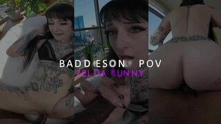 Petite Goth Brit Gets first BBC