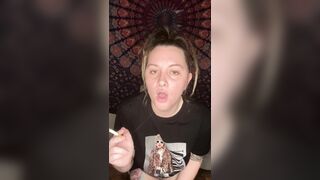 Spitting while I Smoke a Cigarette