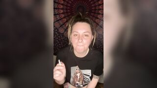 Spitting while I Smoke a Cigarette