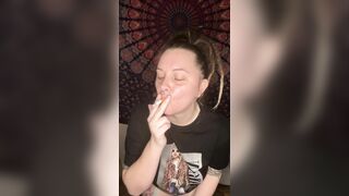 Spitting while I Smoke a Cigarette