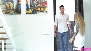 Tattooed MILF Misha Maver Gets All Holes Drilled With Cock During DP Drilldown From Fuck Buddies