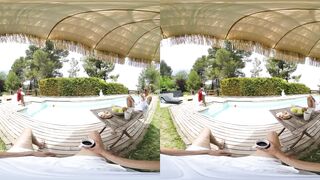 Threesome With Naughty Beauties