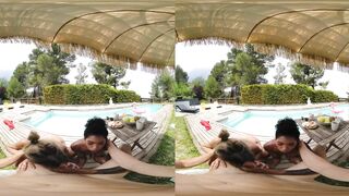 Threesome With Naughty Beauties