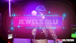 Busty Girl Jewelz Blu Squirts while Fucking Hard Dick