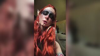 JOI: Dark Elf Luna Sonora Loves Edging Mortals