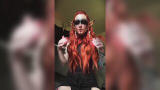 JOI: Dark Elf Luna Sonora Loves Edging Mortals