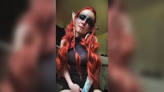 JOI: Dark Elf Luna Sonora Loves Edging Mortals