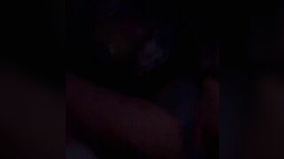 Fingering my Goth Pussy in the Car