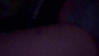 Fingering my Goth Pussy in the Car