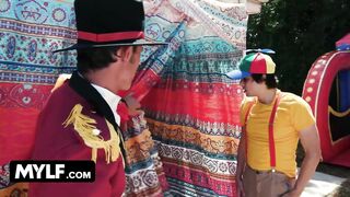 World’s Strongest MILF Bella Rolland Gets her Pussy DESTROYED in a Bounce House