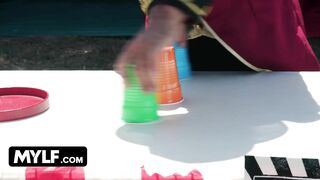 World’s Strongest MILF Bella Rolland Gets her Pussy DESTROYED in a Bounce House